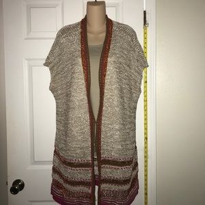 Tunic length cardigan by Chico’s